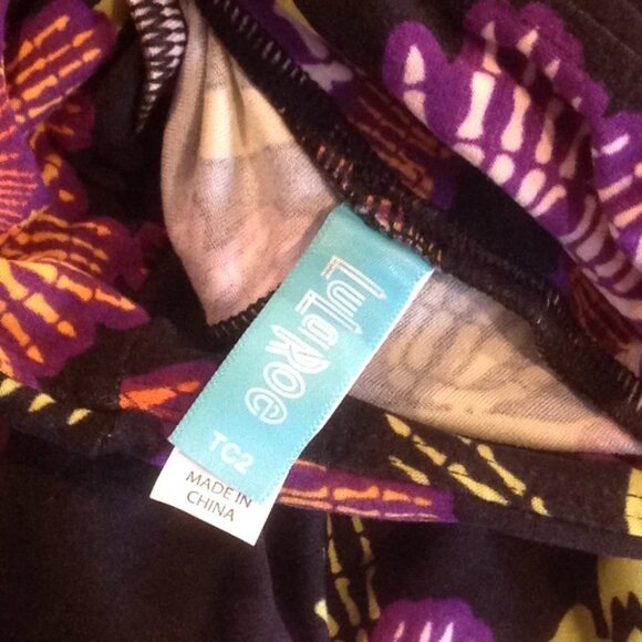 TC2 NWOT LuLaRoe Leggings EE13 2370 - Picture 3 of 3